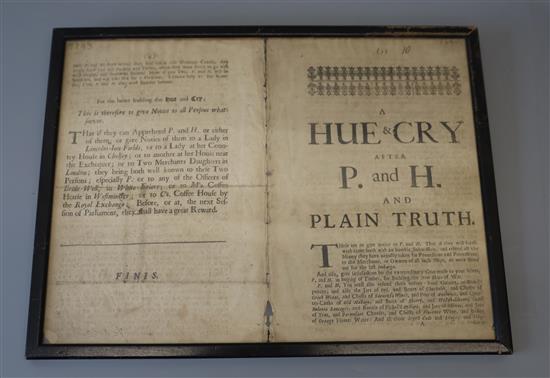 Samuel Pepys. A collection of 21 works relating to Samuel Pepys, originally in the library of Frederick Cleary (1905-1984), former